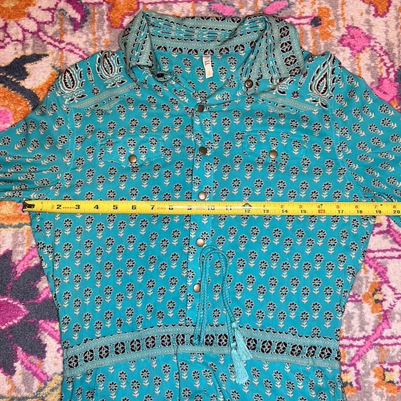 Spell & The Gypsy Collective Gypsiana Paisley Print Romper New Size Small - Picture 13 of 16